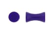 Acrylic Neon Purple Double Flare Plugs - 6G - Sold as a Pair