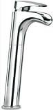 La Toscana 86PW205LLW Novello Single Handle Tall Lavatory Faucet, Brushed Nickel
