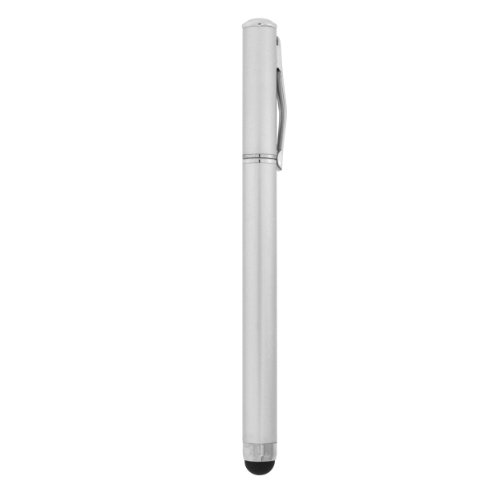 Precision TouchTM Pro Ballpoint Stylus Touch Pen for iPad Air/2/3/4, iPhone 4/5/6/6 Plus, Galaxy S6/S6 Edge/S5/S4/S3, Galaxy Tab, Kindle Fire, Nexus (Silver)