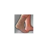 Achimed® ACHILLES TENDON SUPPORT WITH ANATOMICALLY SHAPED SILICONE INSERT, Beige, III, 8 3/4-9 1/2
