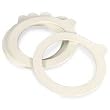 Bormioli Rocco Fido Italian Glass Facet Storage Canning 6 Replacement Gaskets