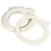 Bormioli Rocco Fido Italian Glass Facet Storage Canning 6 Replacement Gaskets