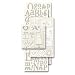 K&Company Scrapbook Kit Flip Pack Sticker Embellishments, Wedding