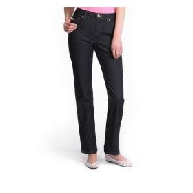 Liz Claiborne Jackie Stretch Straight Leg Jean - Short lcmua739