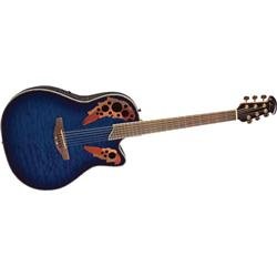 Ovation Celebrity Deluxe Quilt - Blue Burst Quilted Maple Top