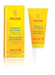 Weleda Children's Sunscreen Spf 18- 1.9 Oz.- Made in Switzerland