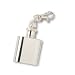 Kitchen & Housewares : Mini Stainless Steel Chrome Plated Key Ring Flask