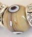 Turkish Hamsa Evil Eye Loose Beads 8mm Round