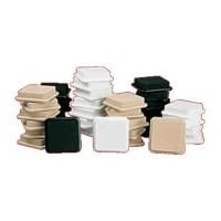 EZ Moves Permanent Furniture Slides - 3x3 (Set of 4) Dark Brown