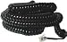 GE TL26139 25' Coil Phone Cord (Black)