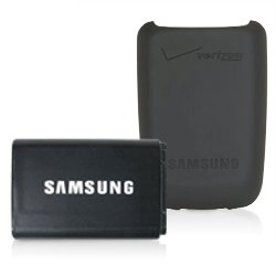 Samsung OEM Extended Battery & Black Cover for Samsung U620 WT19000000057