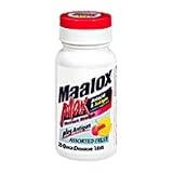 Maalox Max Maximum Strength Antacid & Antigas Quick Dissolve Tablets, Assorted Fruit - 35 ea