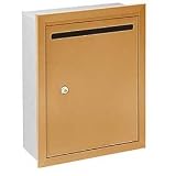 Architectural 2245 aluminum RECESSED MOUNTED LETTER BOXES FREE SHIPPING