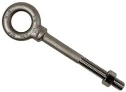 Ken Forging N2030-316SS-12 Shoulder Pattern Nut Eyebolts, 1-8" x 12"