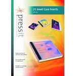 Childrens Toyshop  Computer : PressIT DVD/CD Label Packs - CD Jewel Case Inserts (25)