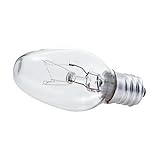 Philips 415422 Clear Night Light 4-Watt C7 Candelabra Base Light Bulb, 4-Pack