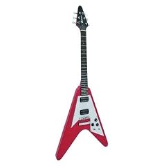 DIMAVERY FV-520 E-Gitarre, rot