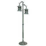 Outdoor Living : Midas-Lin #C328-66 Engli Ivory Lantern/Stand