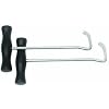 Boot Hooks, 8 1/2" Silver