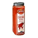 Tone's-Ground Cayenne Pepper, 16 oz shaker