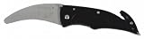 Anodized Black Aluminum Rescue w/belt cutter SWAT logo