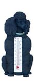 Outdoor Living : Black Poodle Thermometer