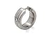 Single Titanium and Cubic Zirconia Earring