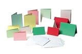 BLANK CARDS12 PK VIVID RED & GREEN C20