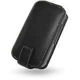 Cingular 8525 Leather Flip Type Case (Black)