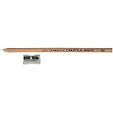 Charcoal White Pencils 2/Pkg-2B