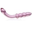 Don Wand Bent Graduate Glass Pleasure Wand, Assorted Colors
