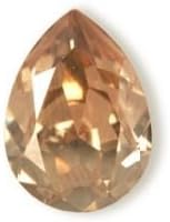 Swarovski 4320 Pear Fancy Stone Crystal Golden Shadow 18x13mm (1)