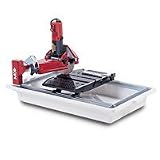 MK Diamond 159943 MK-370K 1-1/4-Horsepower 7-inch Wet Tile Saw with  no. 160131 Stand-included