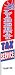 Liberty Tax Service Feather Flag (11.5 x 2.5 Feet)
