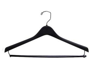 Plastic Suit Hanger Locking Pant Bar Box of 100