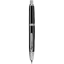 Pilot Vanishing Point Collection Retractable Fountain Pen, Black with Rhodium Accents, Blue Ink, Medium Nib (60242)