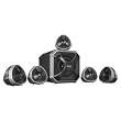 Philips 5.1 Channels 80 Watts RMS Surround Sound Multimedia Speakers