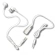 Stereo Headset cuffia con microfono per Apple iPhone 4S, 4, 3GS, 3G - bianco