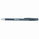 Universal® Comfort Grip Stick Ballpoint Pen PEN,COMFORT,GRIP,MED,BK (Pack of20)