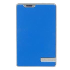 2.5" Mini External SATA Data Storage Case for HDD (Blue)