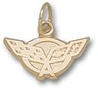 Chevy Corvette C5 Logo 5/16" Charm/Pendant -14K/10K, Stainless Steel or Gold Plated