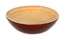 Simply Bamboo 7" Bamboo Bowl Mahogany