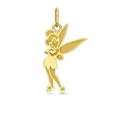 Child's Tinkerbell with Attitude Charm in 14K Gold 10K CHARACTER CHARMS