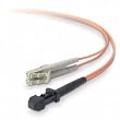 Duplex Fiber Optic Cable  LC/MTRJ;62.5/125; 1M