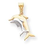 14k Dolphin Charm