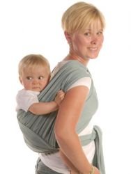 Moby Wrap Baby Carrier-Moss
