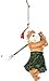 Hawaiian Christmas Ornament Santa Golfing #2