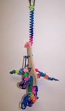 LP SJS Jingling Spoon 14in x 3.5in Small Bird Toy