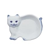 Cute Cat Kitten Server Tea Bag Holder by Andrea by Sadek