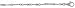 Jewelry : 14K White Gold Belly Chain, 3mm wide, Length: 33 IN